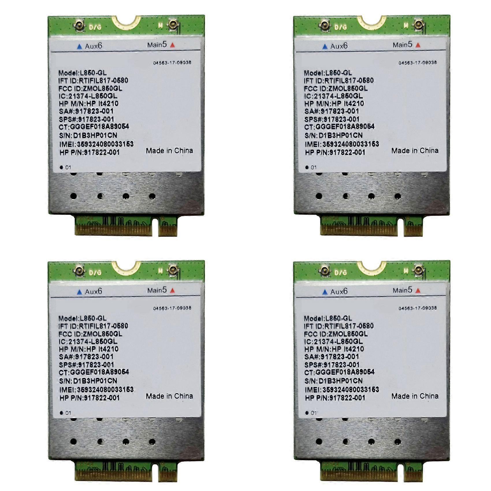 4X L850-GL LT4210 FDD-LTE TDD-LTE 4G Card 4G Module SPS,917823-001 for 430 440 450 G5 Notebook