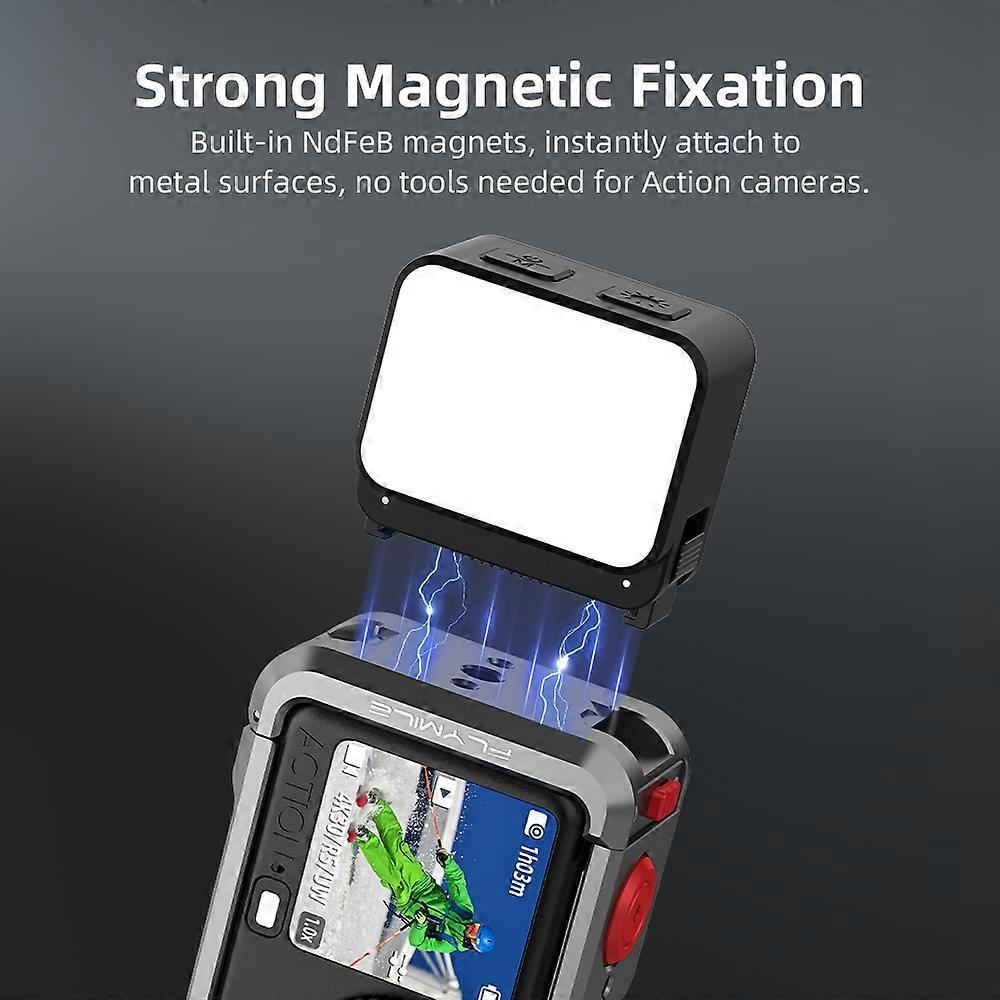 For DJI Action 6/Nano Camera Magnetic Selfie Light Shooting Accessory