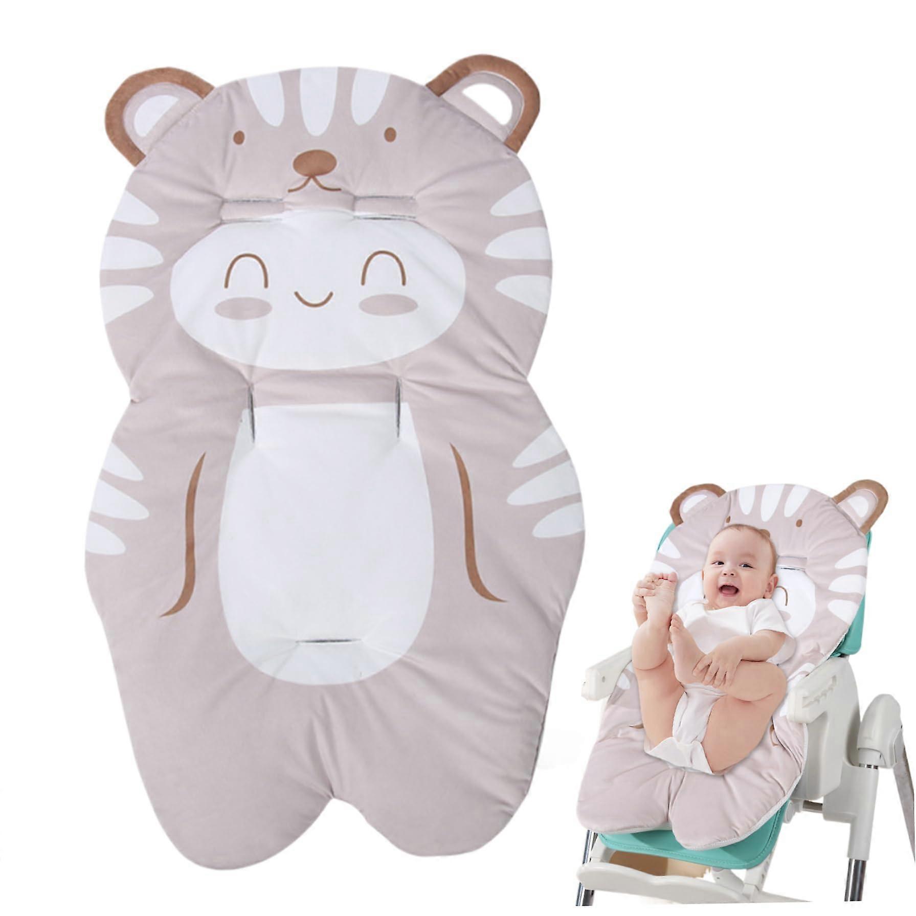 Infant Car Seat Insert with Breathable Fabric, Universal Newborn Stroller Cushion 16.9x27.6in