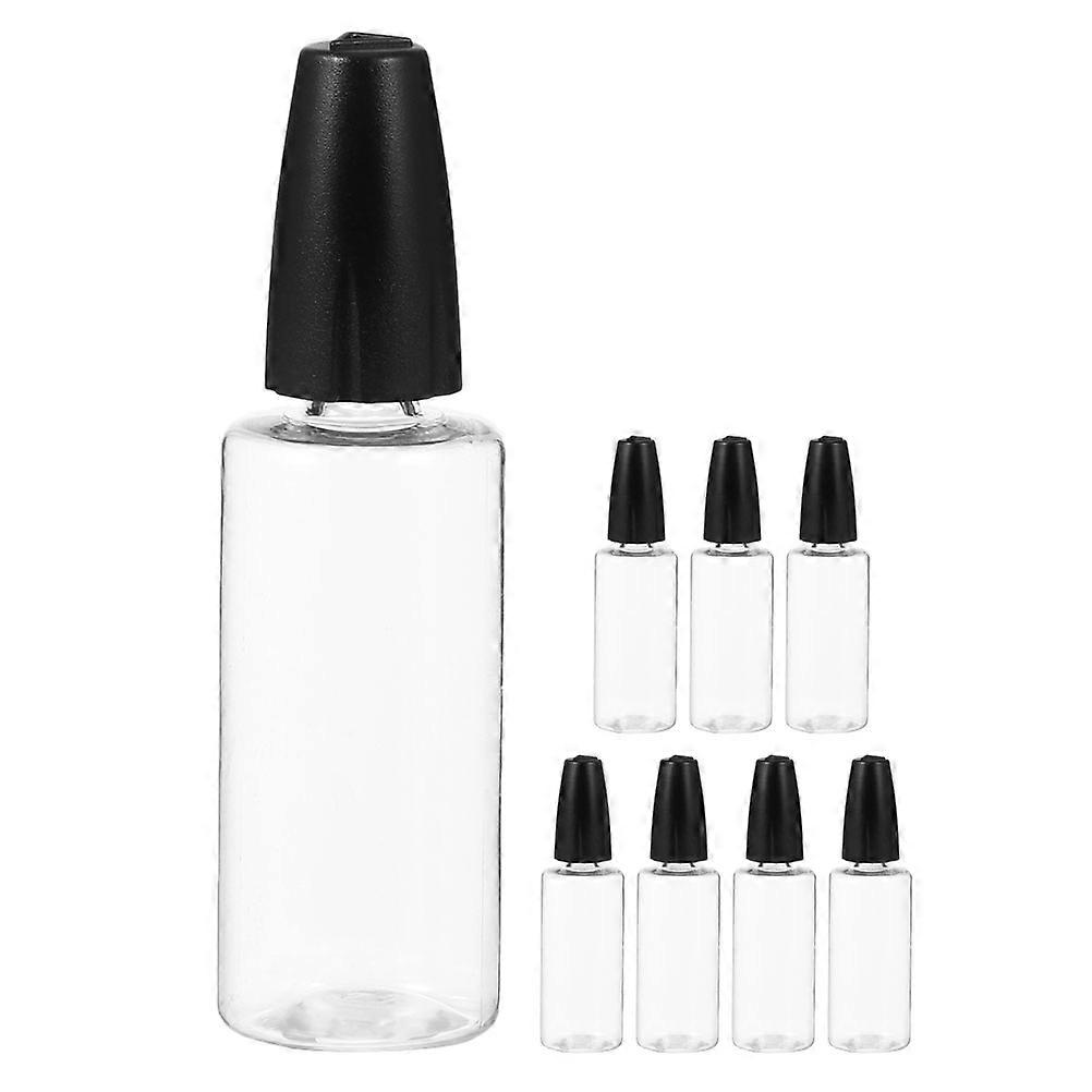 Oil Squeeze Needle Tip Applicator Bottle Precision Applicator Bottle for Storage Use 8Pcs
