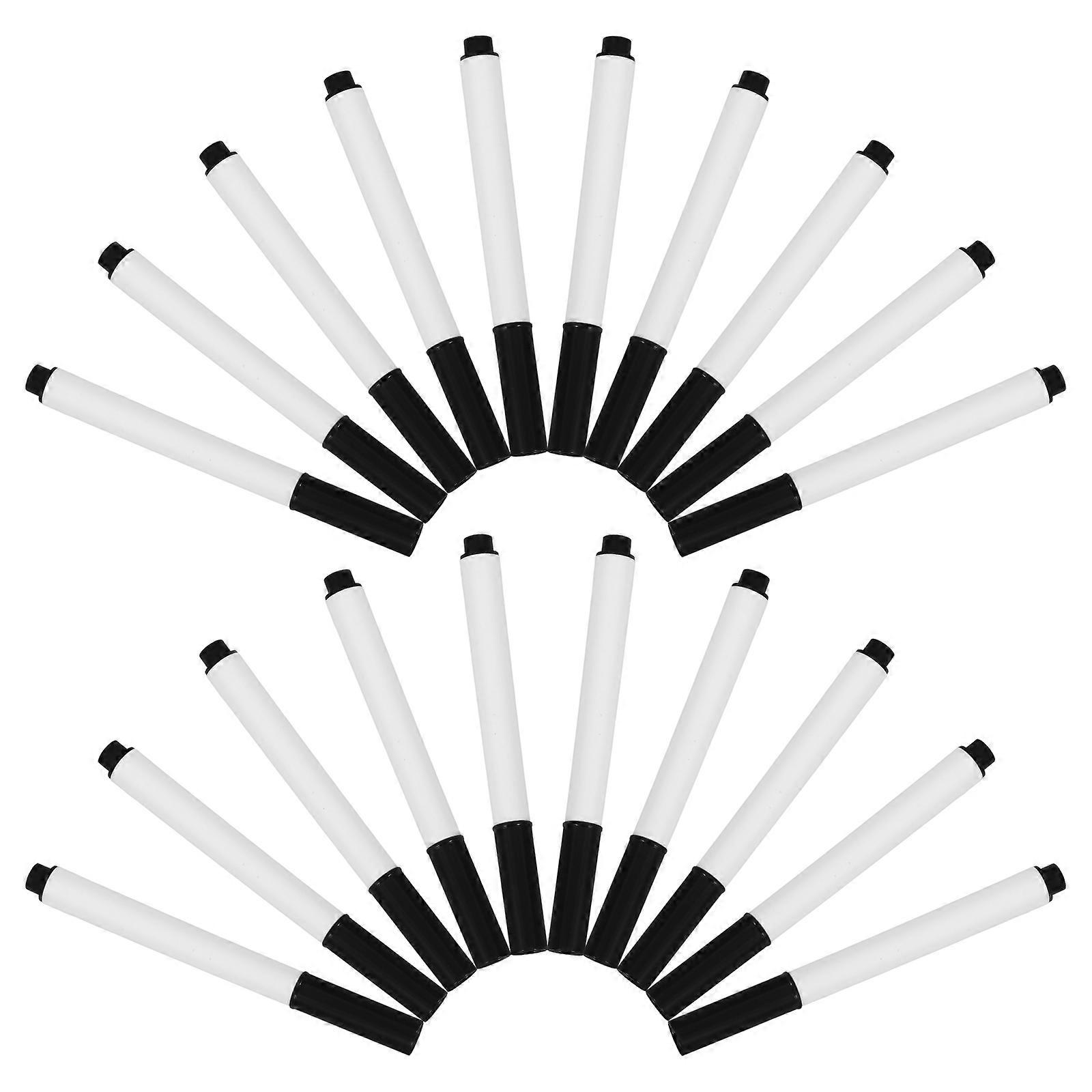 Liquid Chalkboard Markers Black Pen for Classroom Use 20Pcs Pack