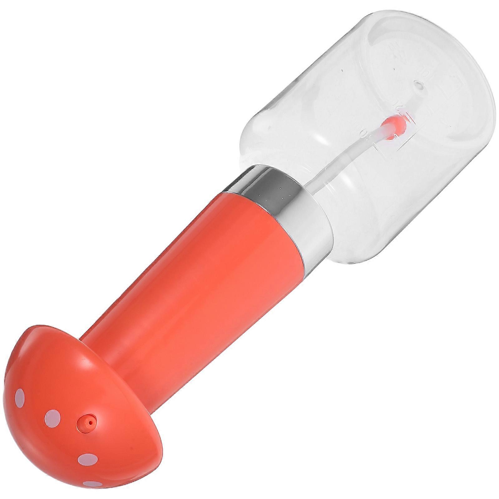 Dog Cat Bathing Foaming Shampoo Dispenser Electric Orange