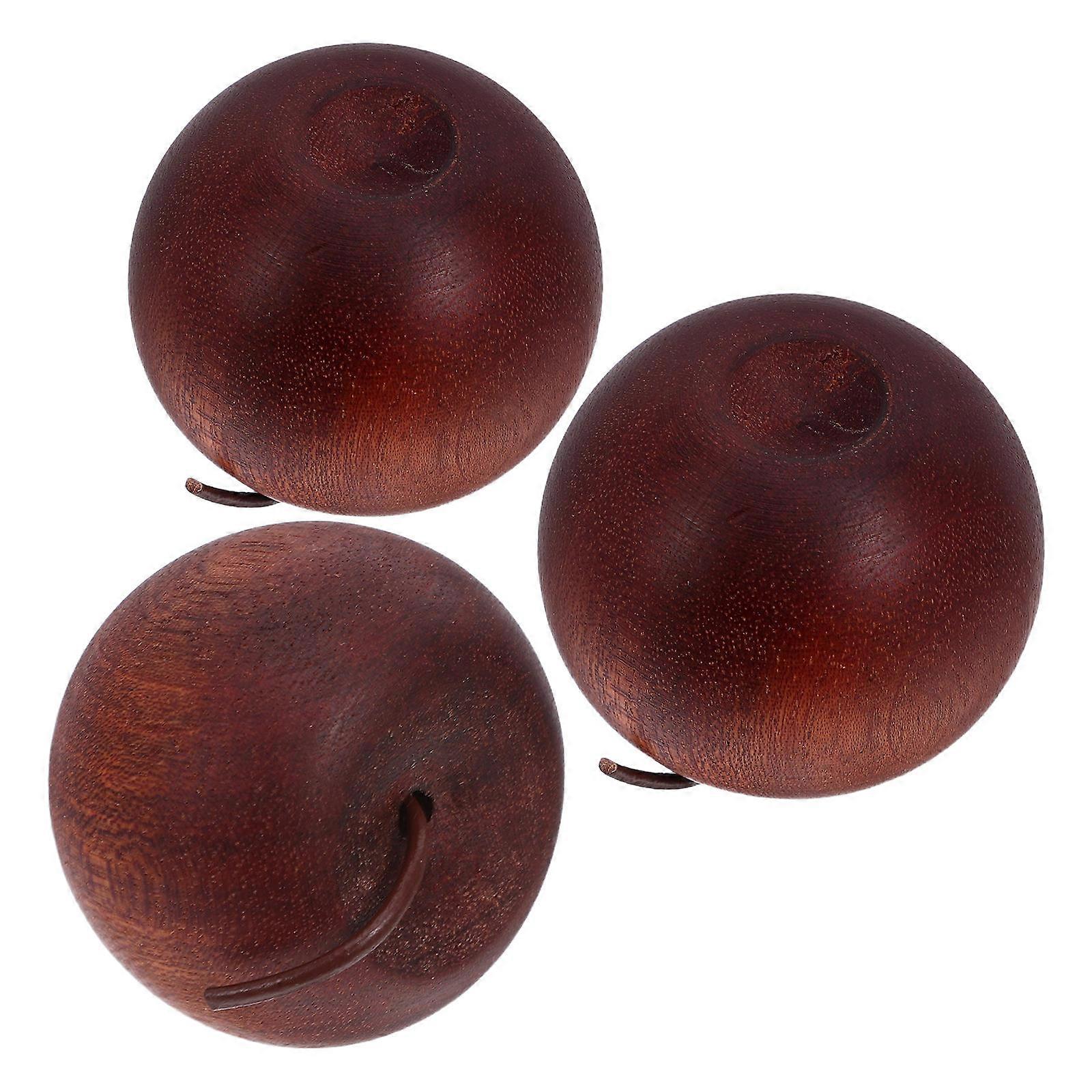 Aromatherapy Wood Diffuser Apple Design for Yoga Room 3Pcs Set