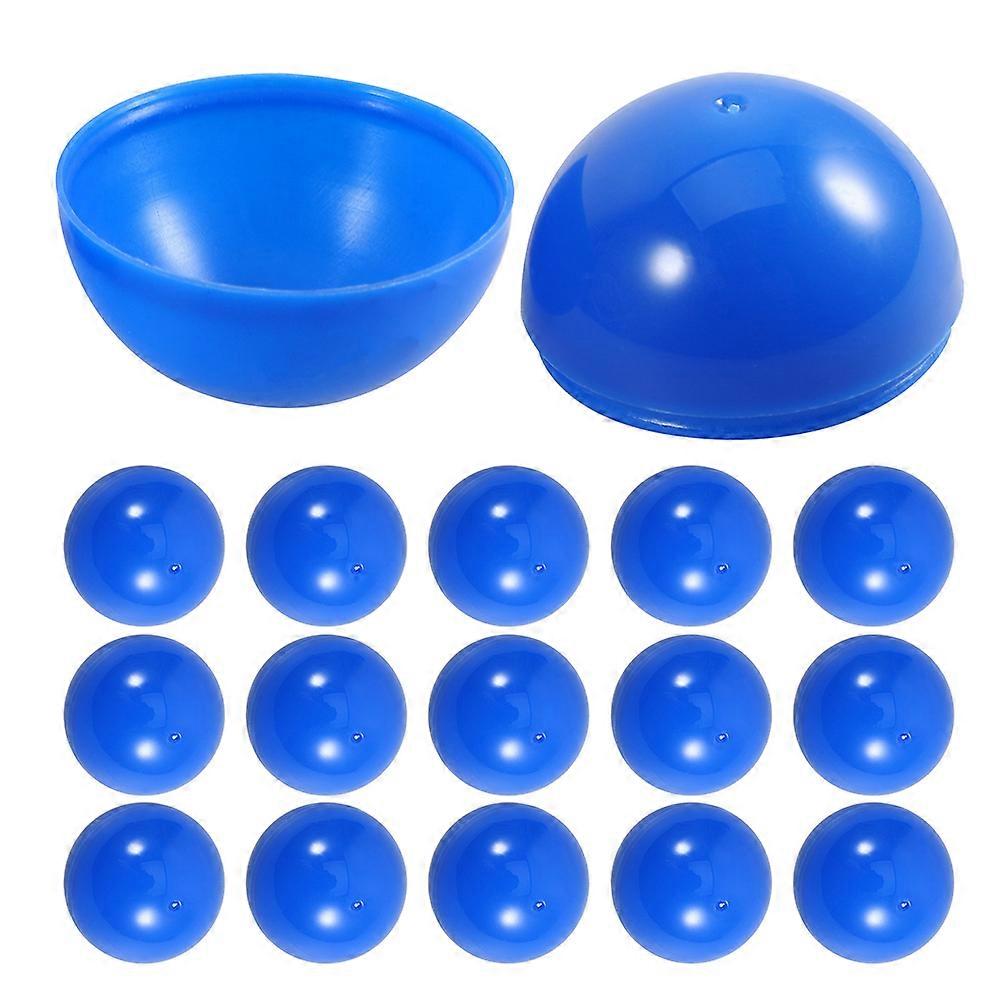 PVC Blue Colored Raffle Balls for Openable Game Use 30Pcs Pack
