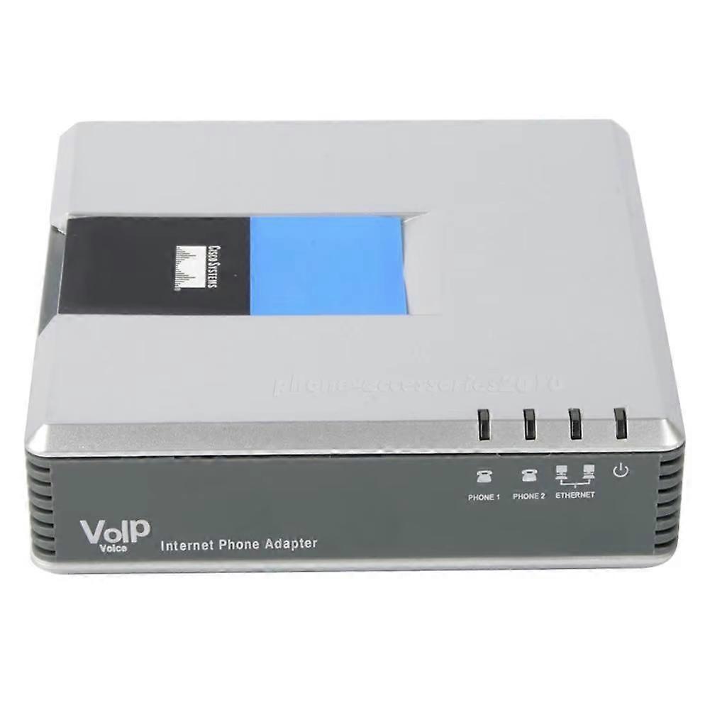 Dual-Port Gateway UNLOCKED PAP2 PAP2-NA VOIP Phone Voice Adapter 2 FXS Ports SIP VoIP Phone Adapter PAP2T US Plug