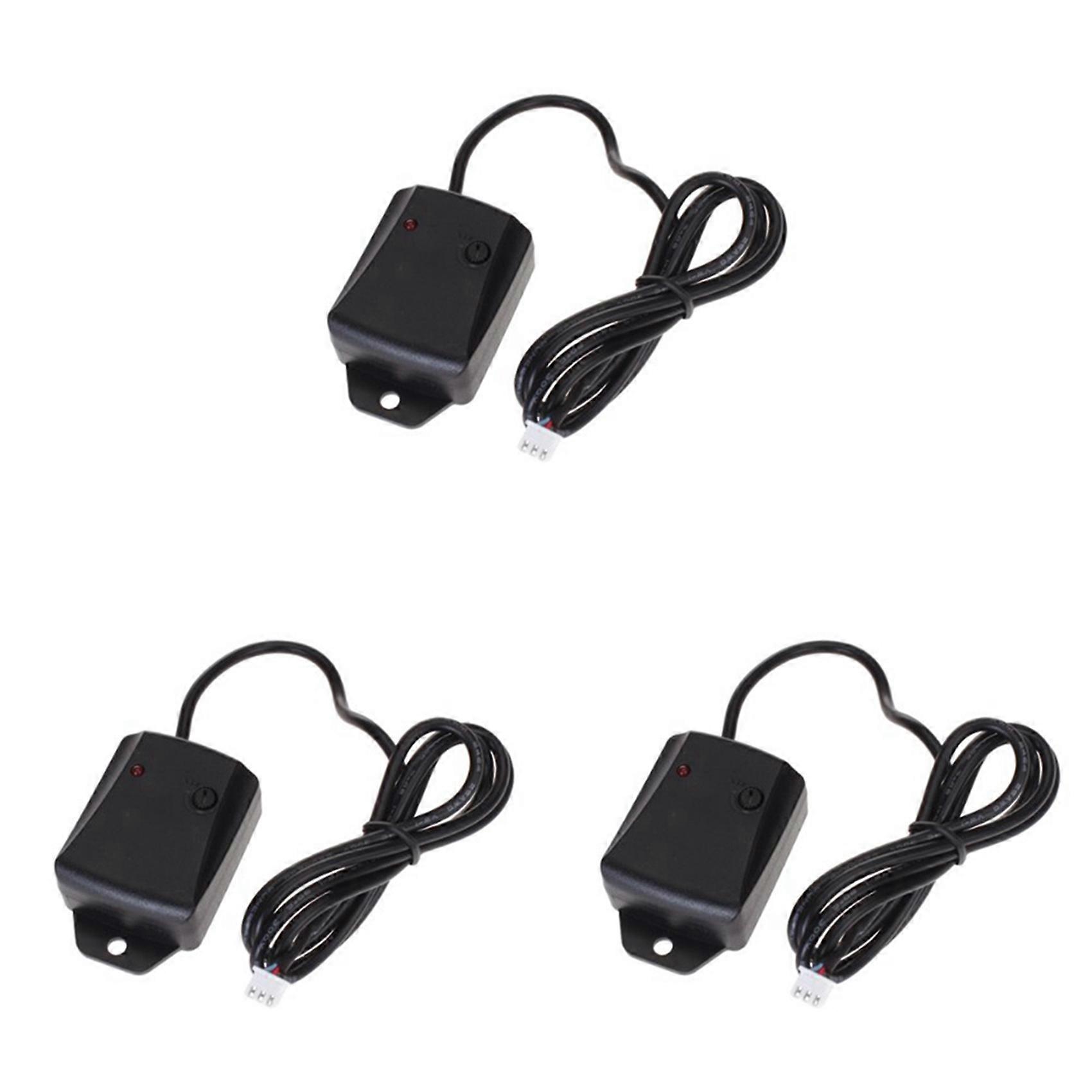 3X 12V DYP-2HD01 Vibration Sensor for Security Detecting, Car Anti-Theft System, Etc