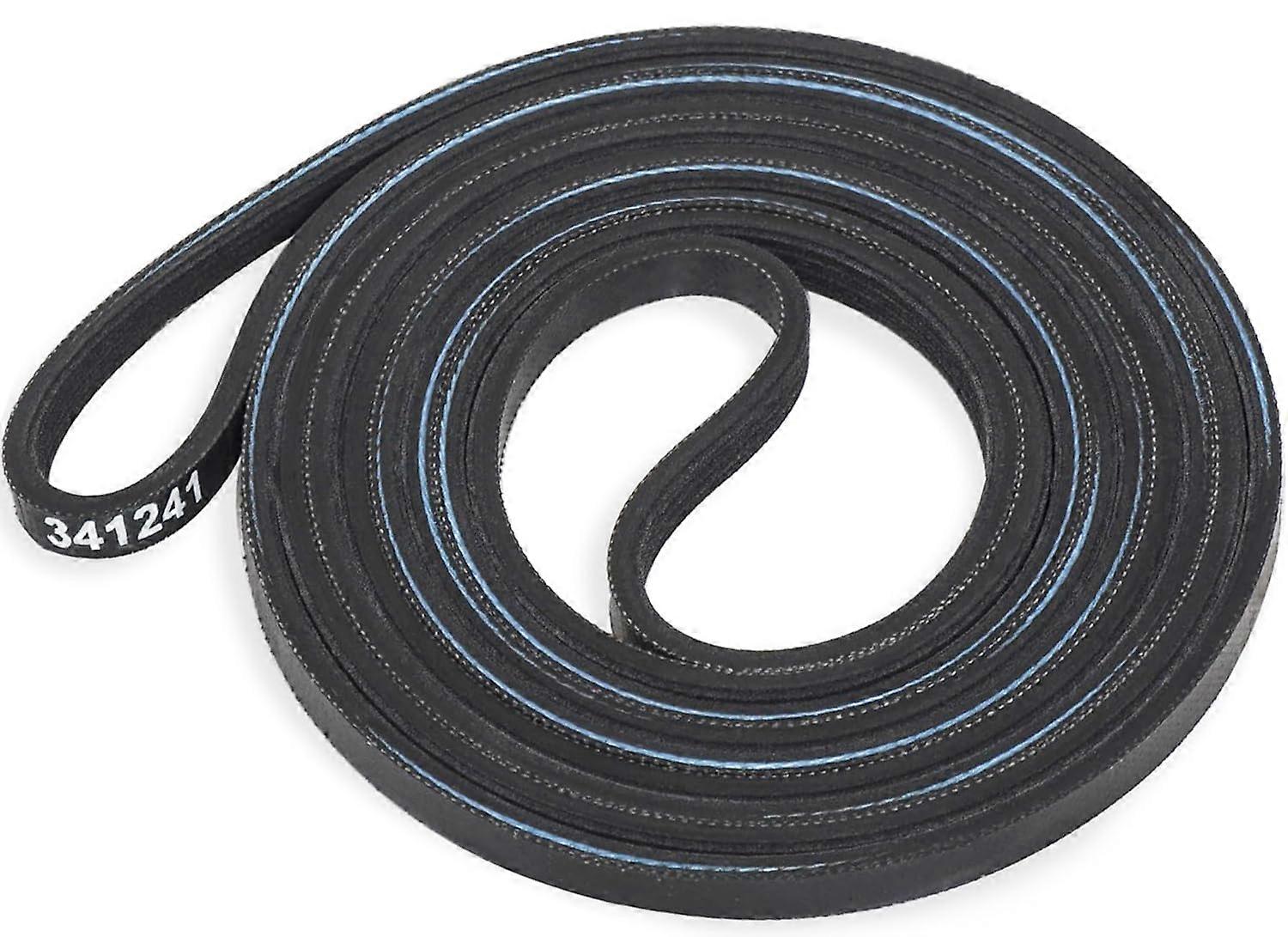 341241 Dryer Drum Belt for Whirlpool Kenmore Amana Roper – Restores Drum Rotation, Easy Install