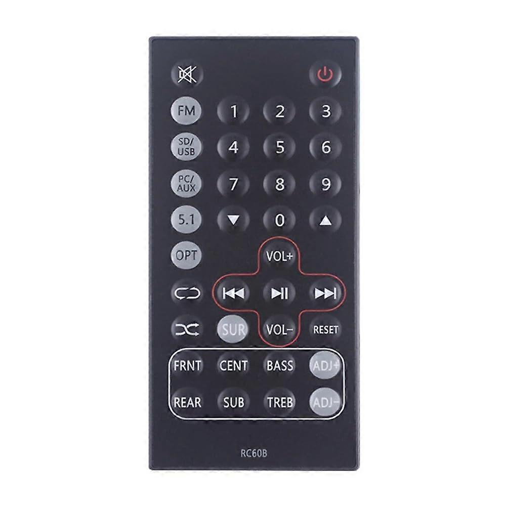 Remote Control for Speaker System RC60B C2XB C6XD Replacement with Easy Quick Response Buttons