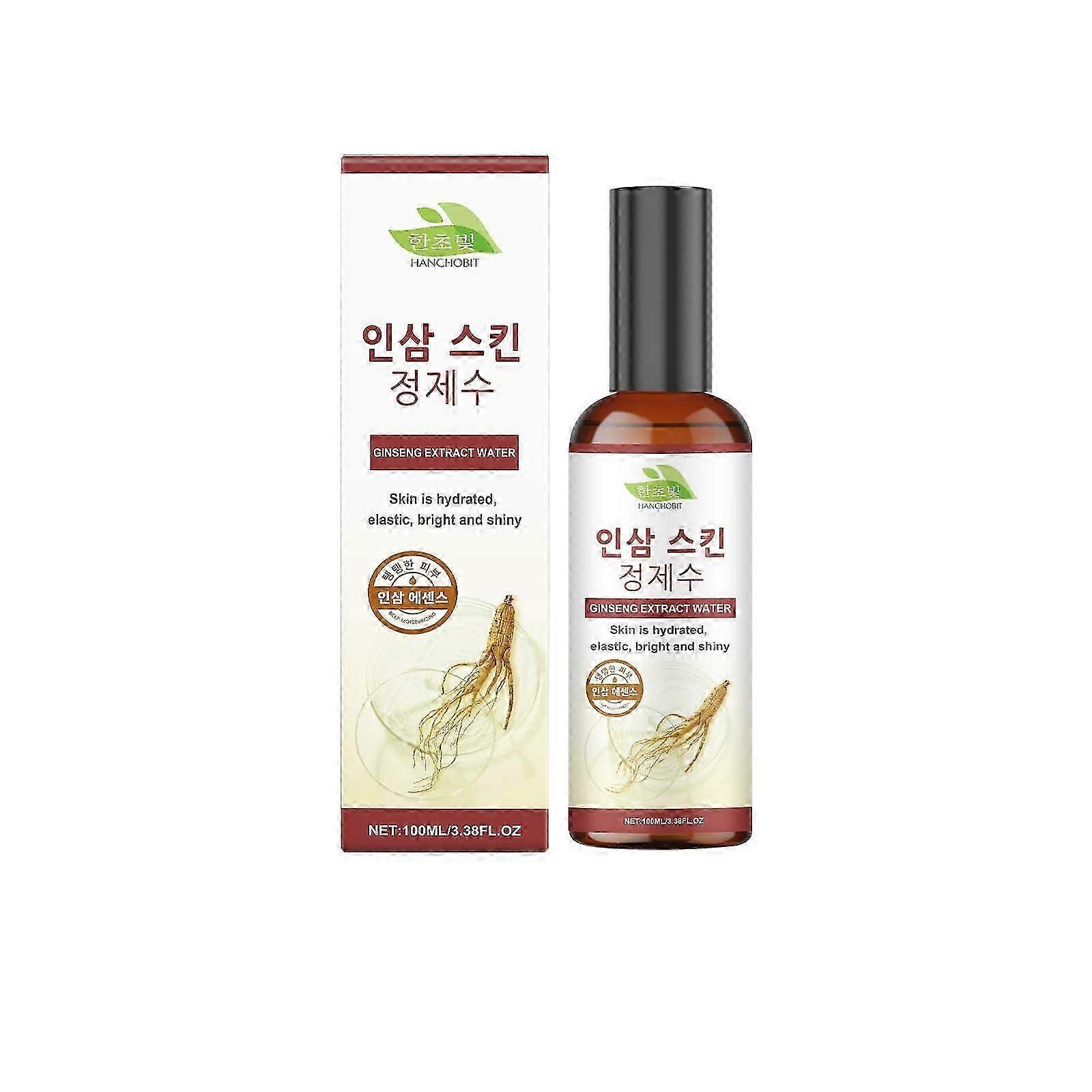 Revitalizing Anti-Aging Moisturizing Toner with Ginseng & Vitamin C  Reduces Fine Lines, Boosts Skin Elasticity, Brightens & Hydrates for a Youthful,