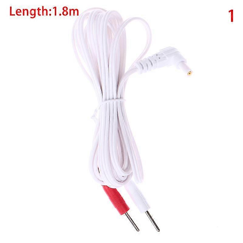 1.5/1.8M 2.35mm Electrotherapy Electrode Lead Wires Cable For Connection Massage