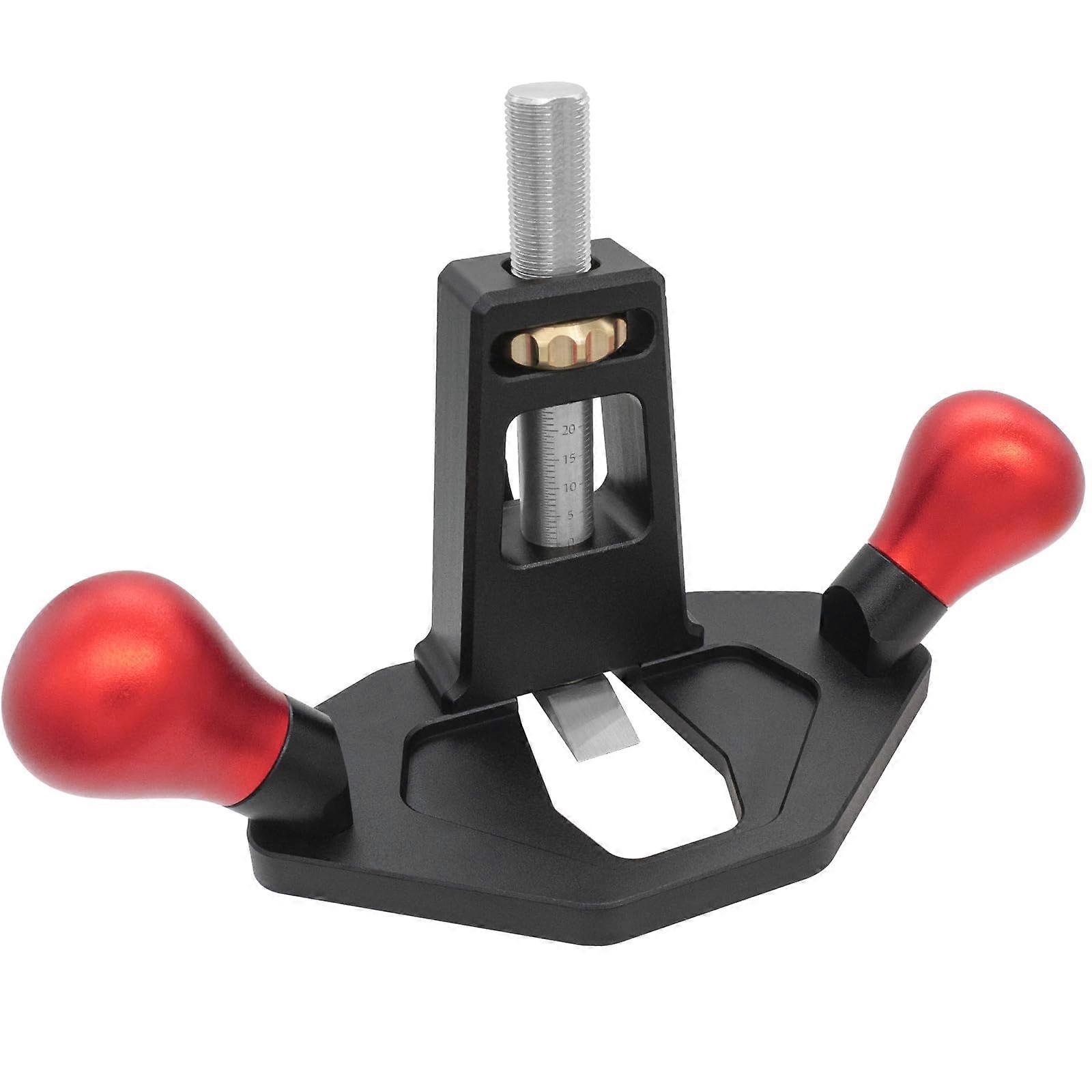 Woodworking Hand Plane with Quick Depth Adjustment, MultiFunction Shoulder Plane for Precision Joinery