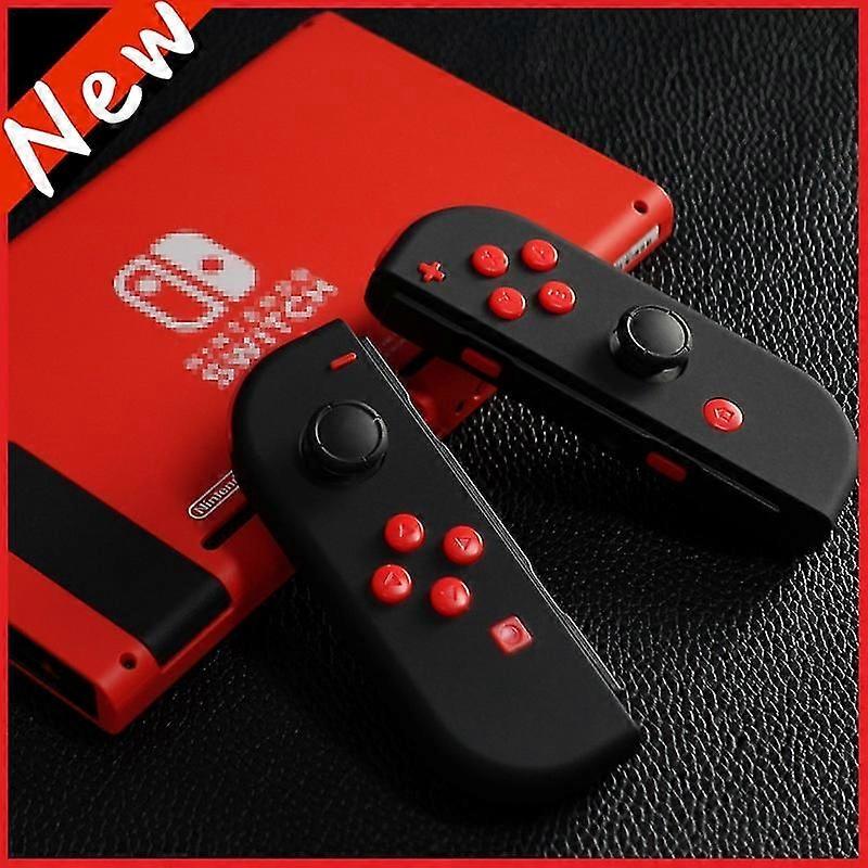 Black Red Color Diy Switch Shell Joycon Controller Replacement Housing Cover Ns Console Case For Nintendo Switch Accessories
