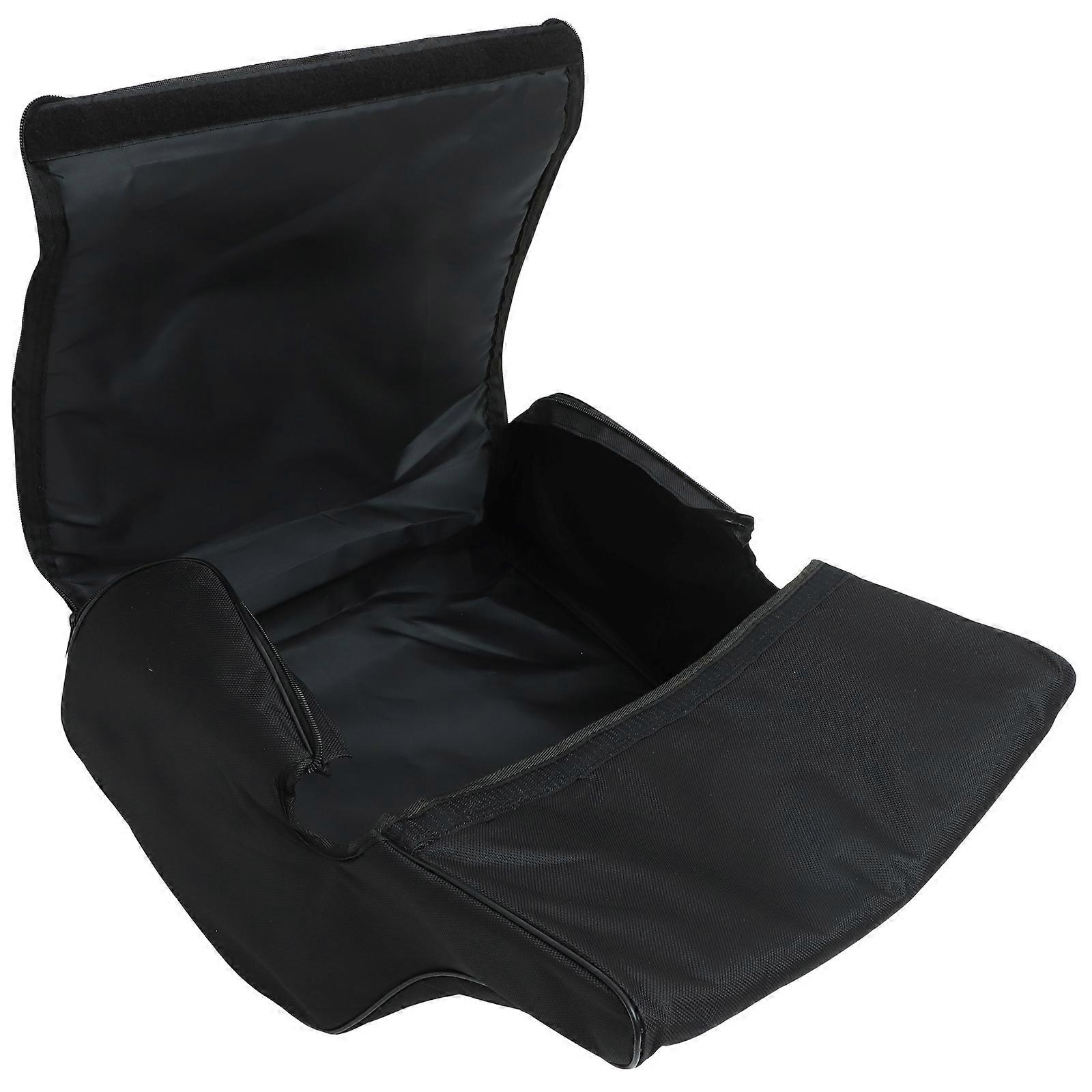 Black Oxford Cloth Accordion Storage Bag for Practical Use