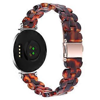 For Garmin Lily 2 Replacement Watch Band Oval Resin Watch Strap with Stainless Steel Buckle