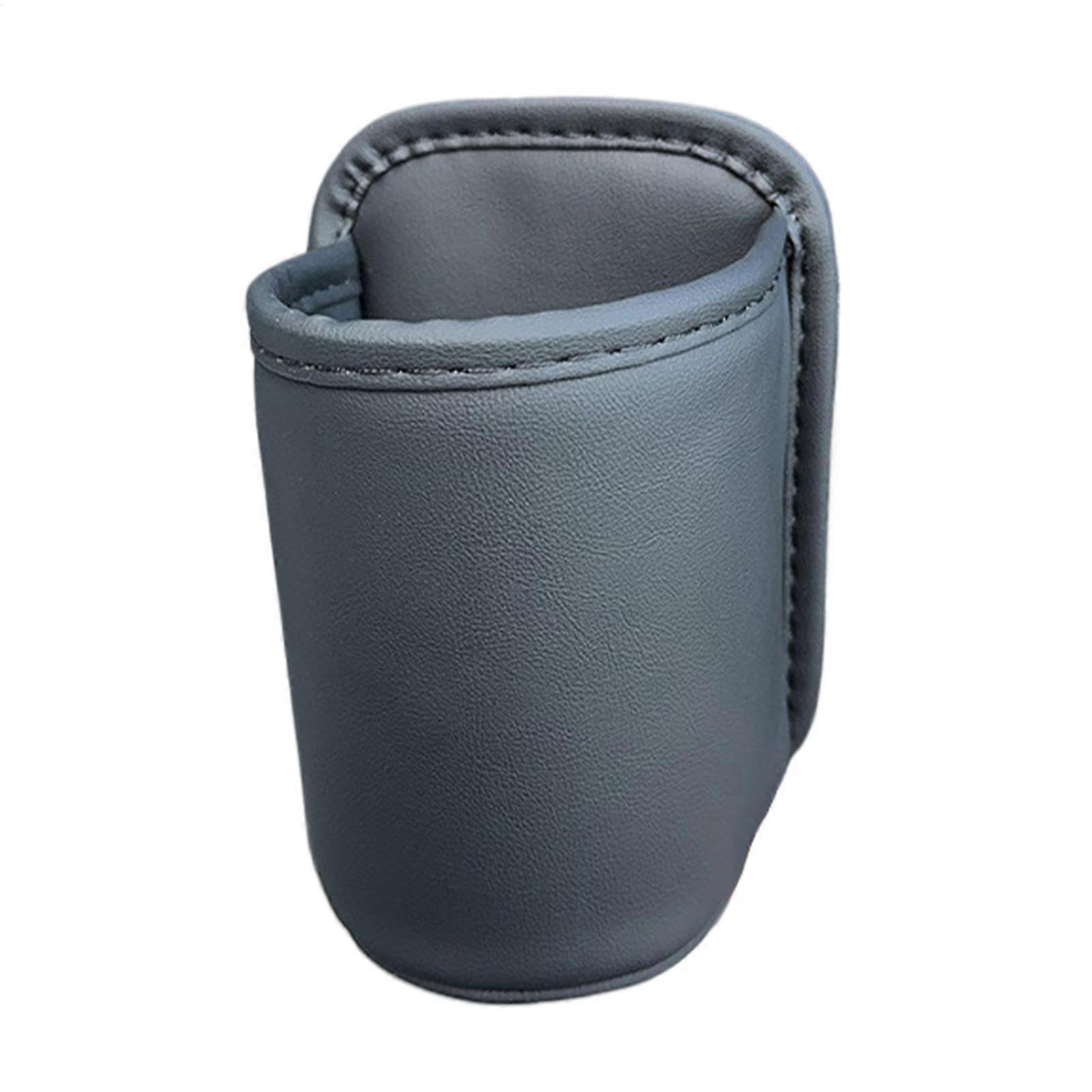 Car Cup Holder Organizer with Secure Back Clip, SpaceSaving Design for Drinks and Phone, Black