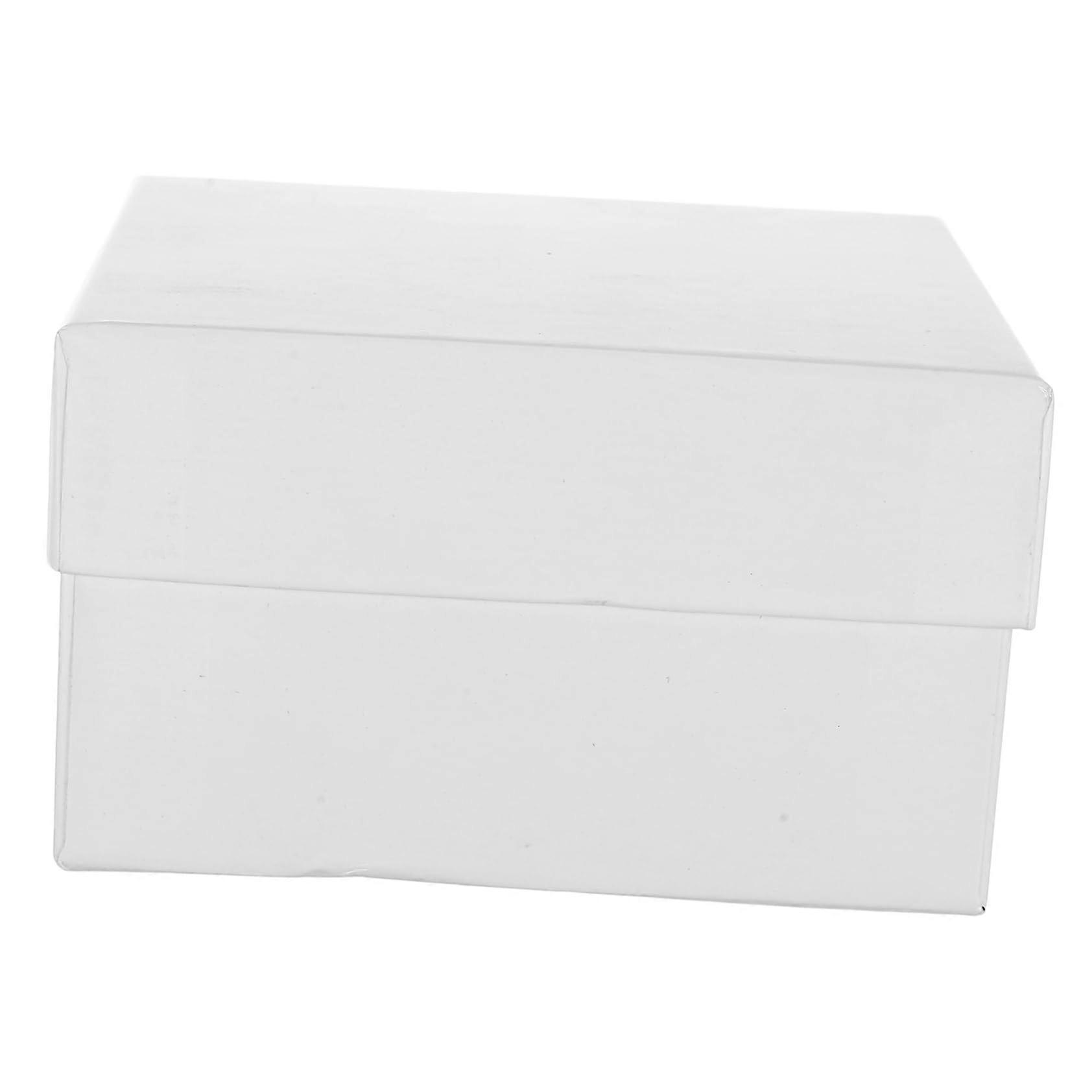 Laboratory Freezer Storage Box with Lid, Leakproof Cryogenic Tube Organizer for Lab Samples