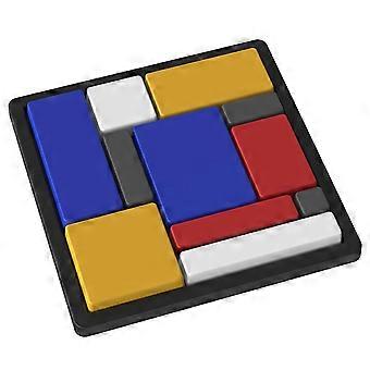 Logic Puzzle Building Block Set - 88 Challenges. Geometric Building Block Game. STEM Educational Toy, suitable for children, to develop logical thinki