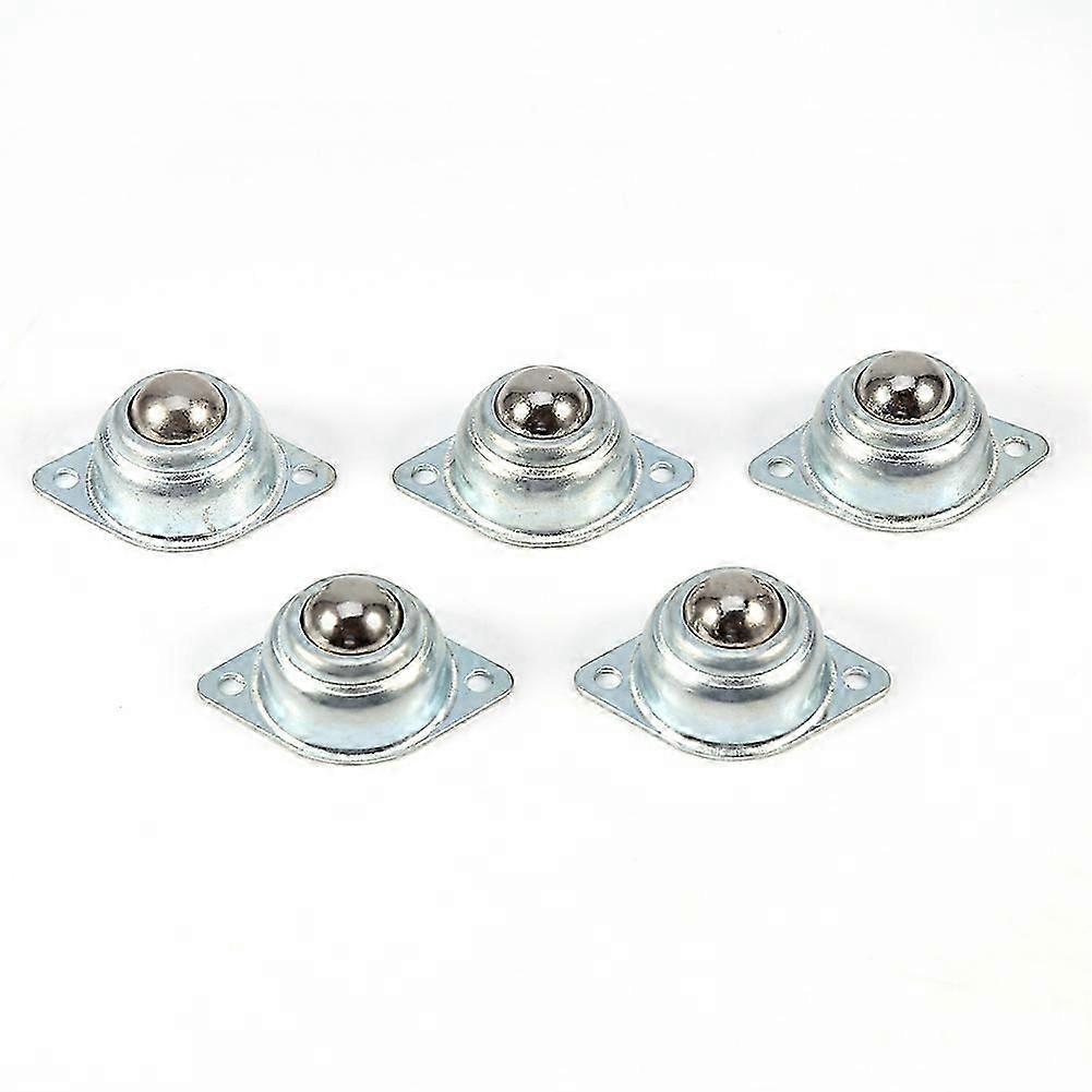 5 Pcs Steel Universal Transfer Bearing Ball Roller Mount