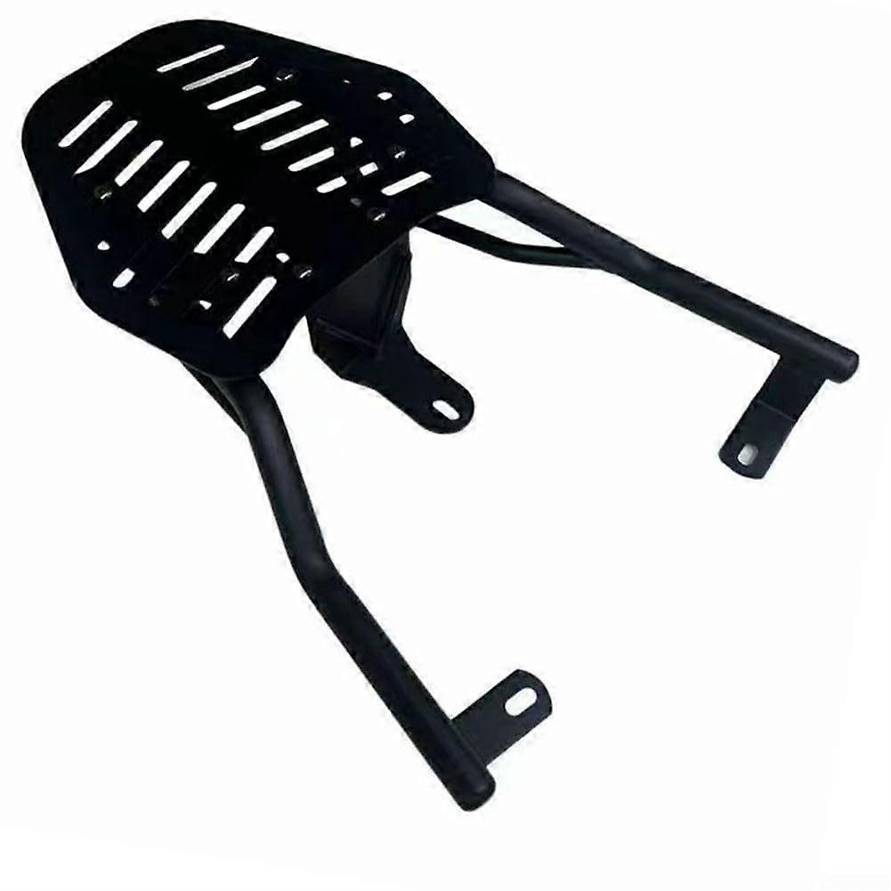 Adjustable Waterproof Iron Ebike Rear Rack for Cargo Support and Easy Installation Black