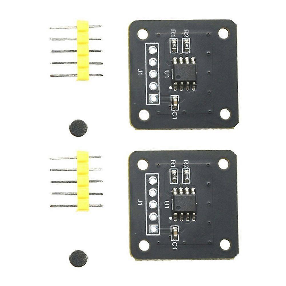 MT6701 Magnetic Encoder Magnetic Induction Angle Measurement Sensor Module 14bit High Accuracy Replaces AS5600 2Set
