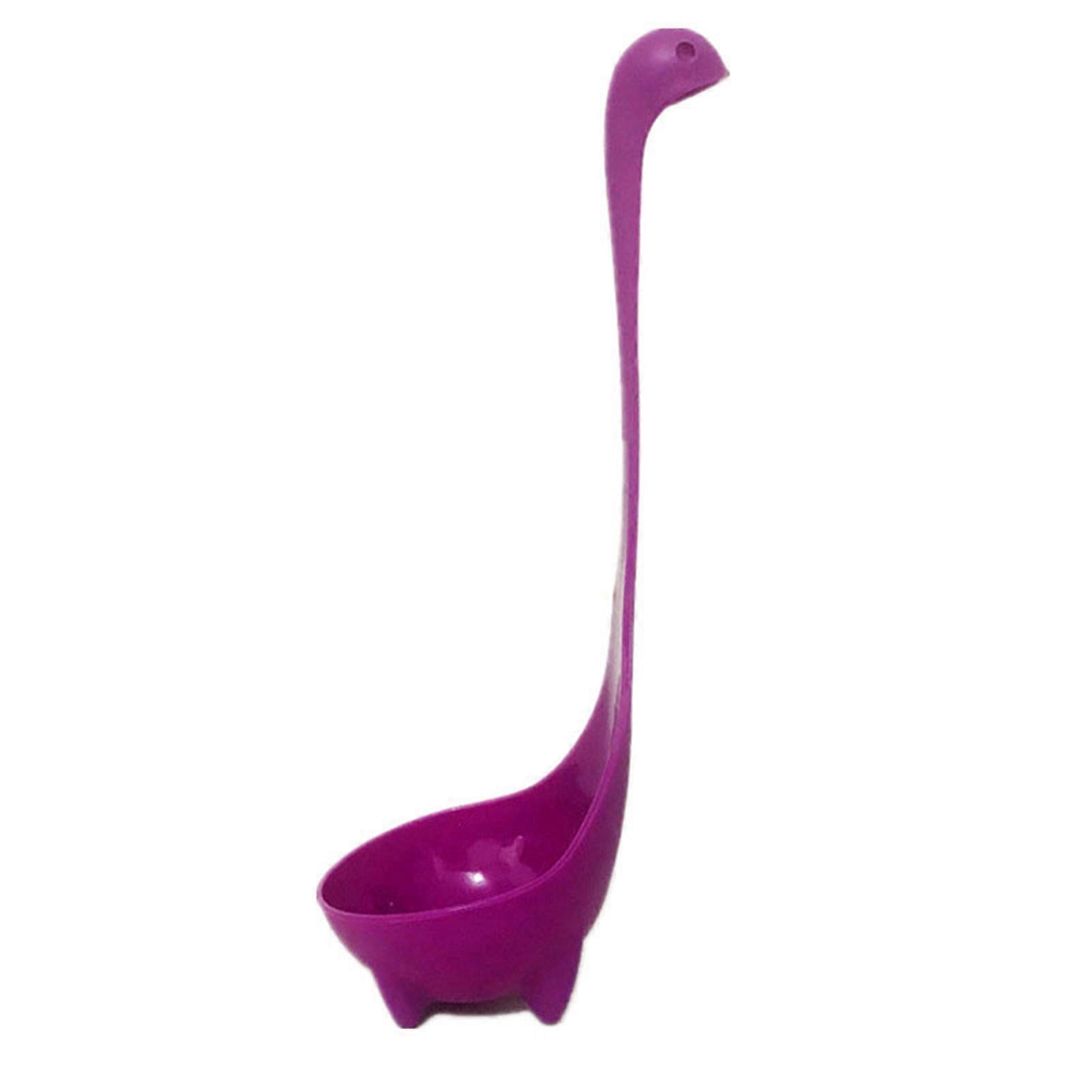 Spoons Plastic Long Handle Hanging  Large Spoon Household Kitchen Tools