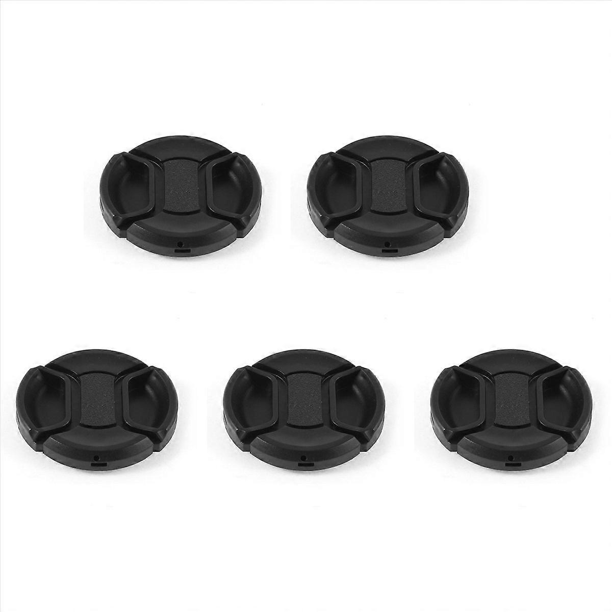 Universal 46mm Center Pinch Front Lens Cap for DSLR Camera