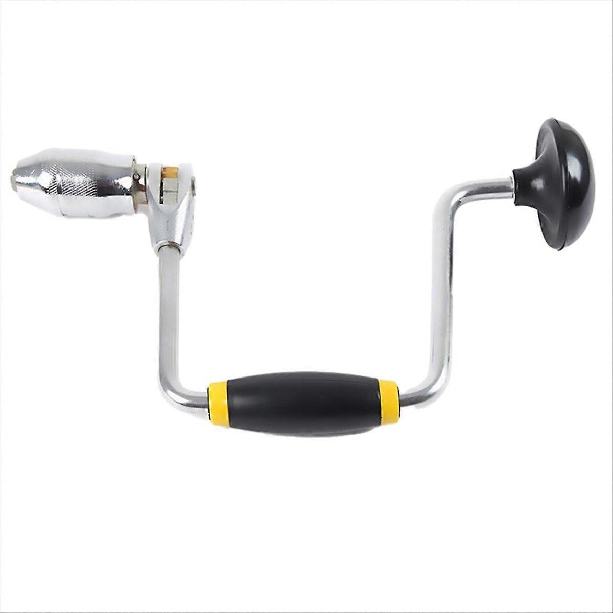 Heavy Duty Hand Crank Drill with Ergonomic Handle