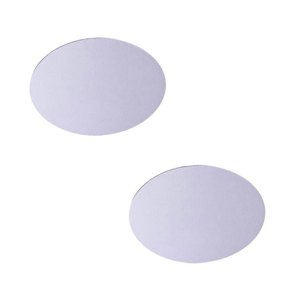 Reflective Mirrors Photo Prop Acrylic for Decoration 2Pcs Set