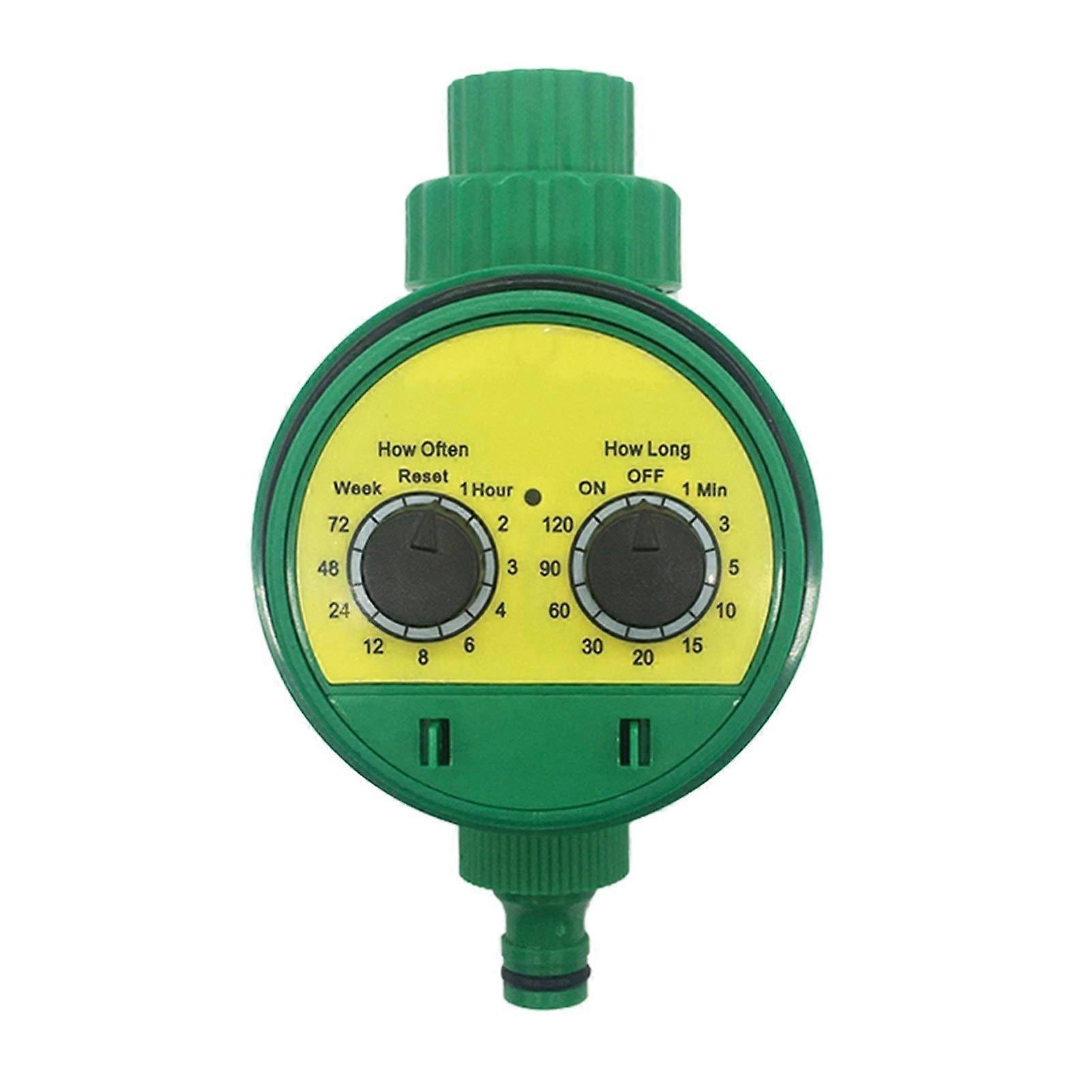 Garden Water Timer Automatic Irrigation Controller with Valve, Programmable Water Saving System