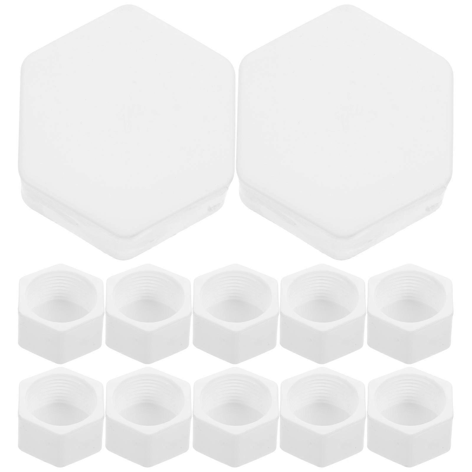 20pcs Reliable 1 Inch Hexagonal Pipe Plug for Water Line End