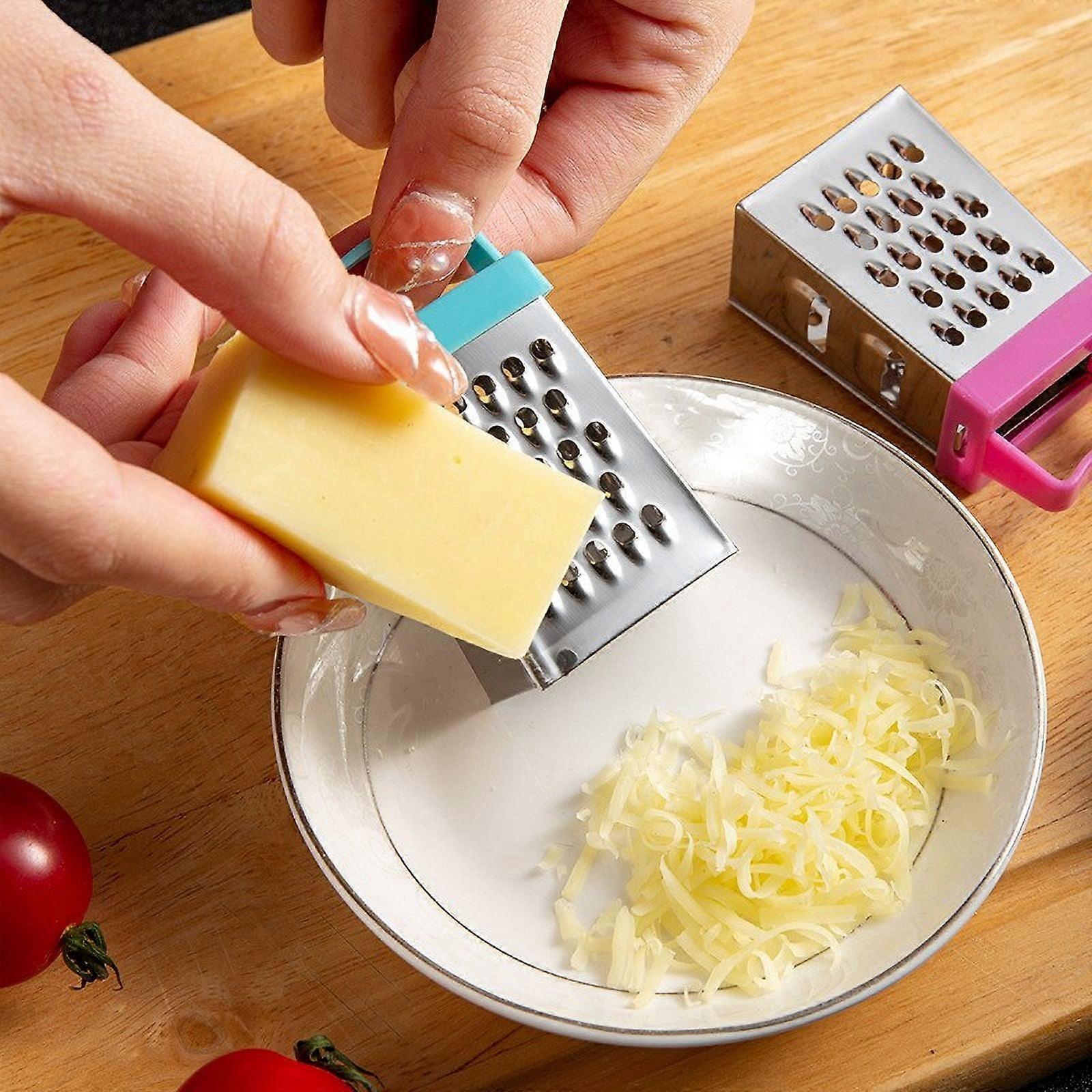 Mini Stainless Steel Cheese Grater Multi-Function Kitchen Tool for Garlic Chocolate Nutmeg Efficient Grating