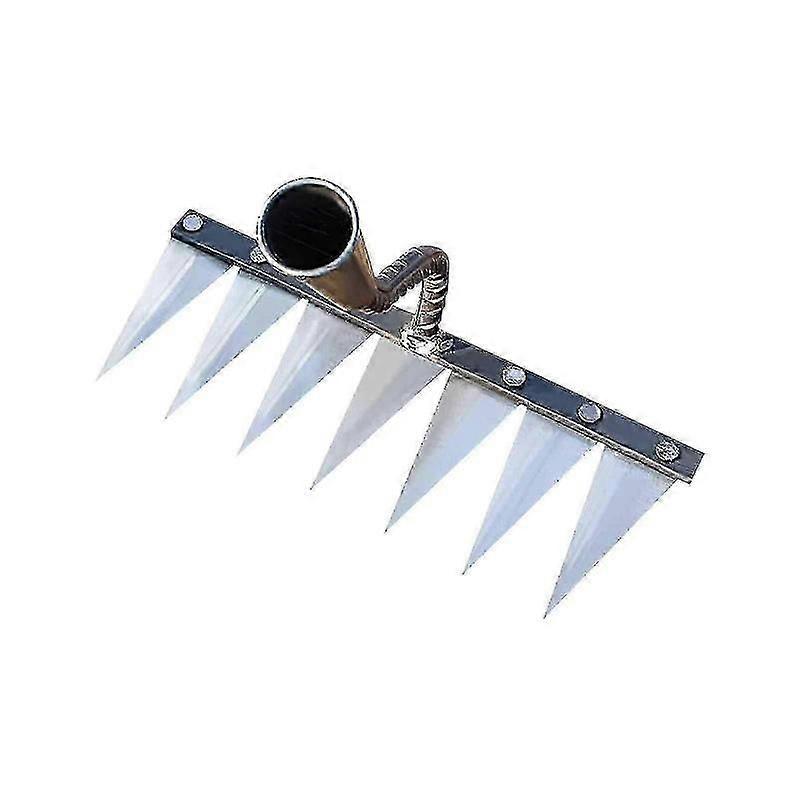 metal garden hoe for efficient weeding and digging
