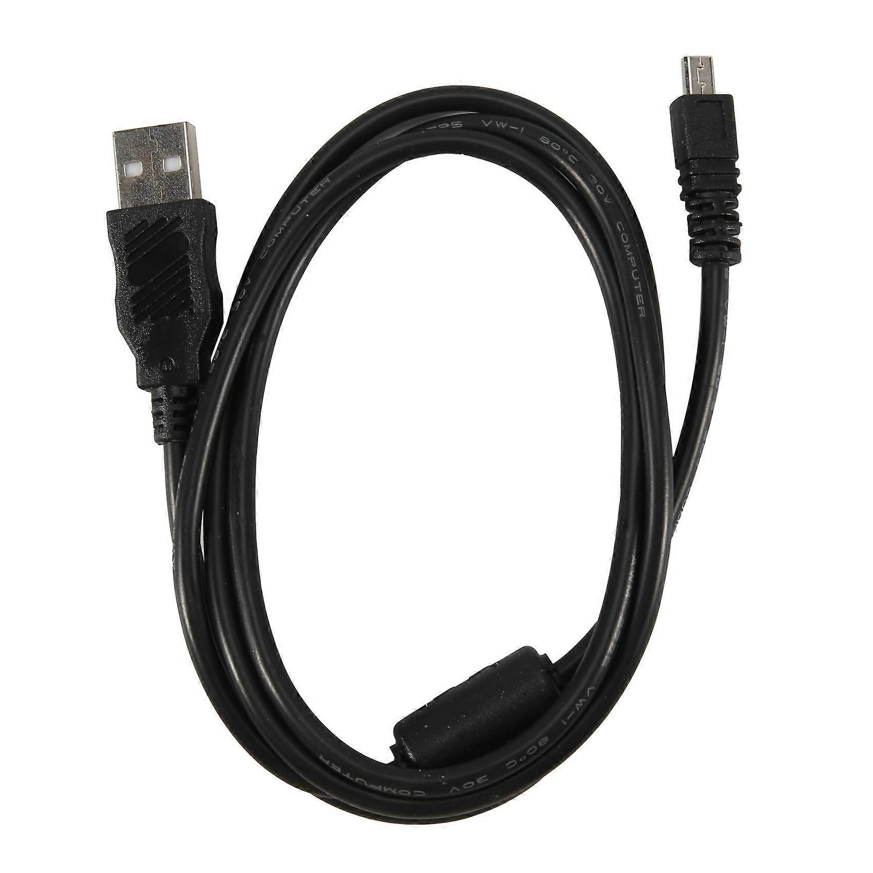 -E6 Data Cable Digital Camera USB Mini 8 Pin Universal for 1 M with Magnetic Ring