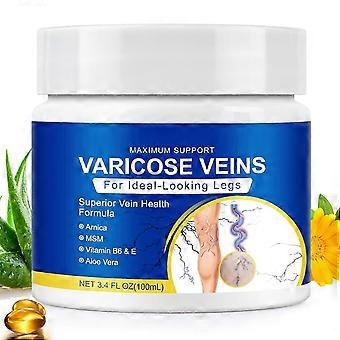 Creme para as pernas com varizes - Fórmula anti-varizes que reduz vasinhos, melhora a circulação e suaviza a pele.