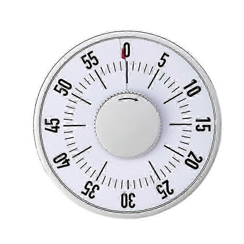Mechanical Kitchen Timer, Magnetic Back, Battery-Free Countdown Tool