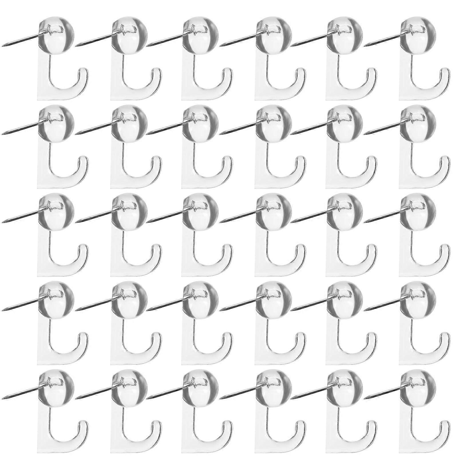 Push Pin for Wall Push Pin Hooks Hanging Objects General Users 50Pcs