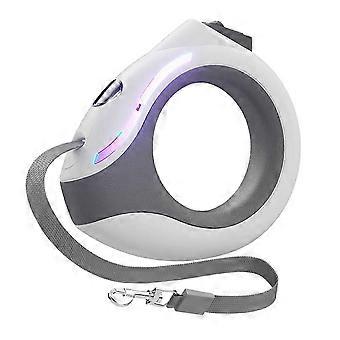 Retractable Dog Lead with LED Light, Foldable Water Bowl and Waste Bags for Large Dogs