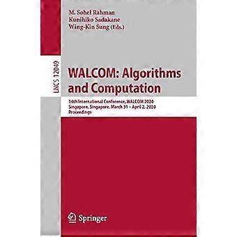 Walcom Algorithms And Computation 14th International Conference Walcom 2020 - Springer Nature B.V - Paperback - en Book
