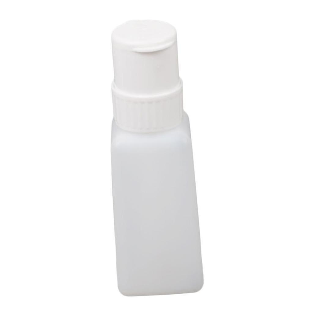 Plastic Empty Nail Polish Remover Pump Dispenser Acetone Push Down Bottle