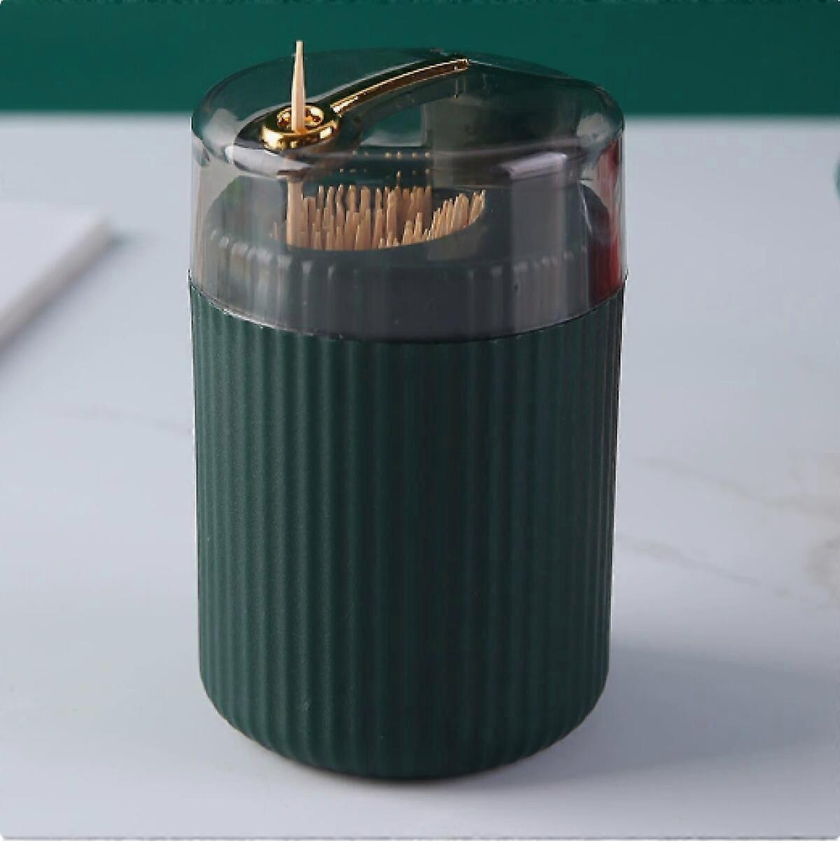 Pcs Automatic Toothpick Holder, Creative Toothpick Box, Tooth Cleaning