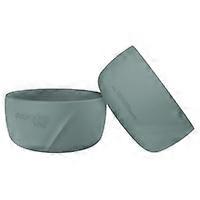 Green harmony silicone bowl 2 units