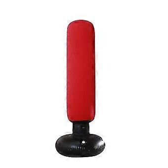 160cm Inflatable Adult Punching Bag, Adult Punching Bag On Stand, Adult Punching Ball On Heavy Stand, Muay Thai Kickboxing Martial Arts Mma Fitness Eq