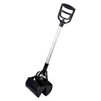Pooper Scooper Long Handle Portable Pet Poop Scooper for Large Small Dogs Portable Dog Poop Pick Up Tool for Lawns Grass