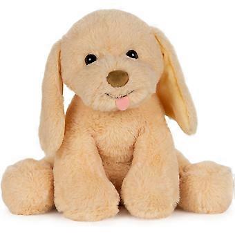 Baby My Pet Puddles Animated Plush, Premium Stuffed Animal Barking Plush Puppy Dog for Ages 1 and Up, Yellow, 12