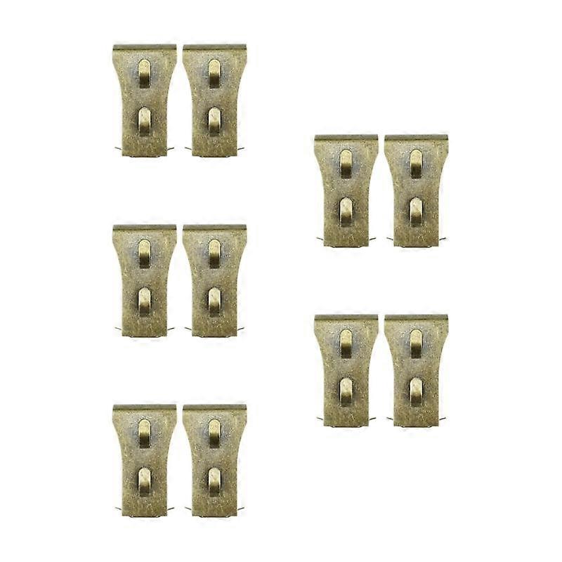 10Pcs Rustproof Brick Wall Hook Clip for Easy Installation Brick
