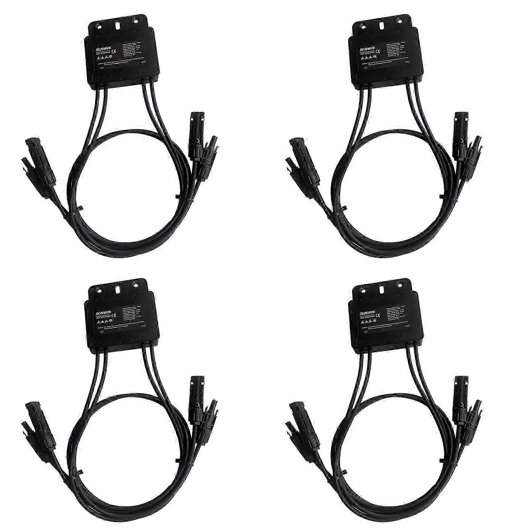 4X MPPT Power Optimizer 600W Photovoltaic Solar Power Optimizer PV Function Solar Optimizer 600W Optimizer