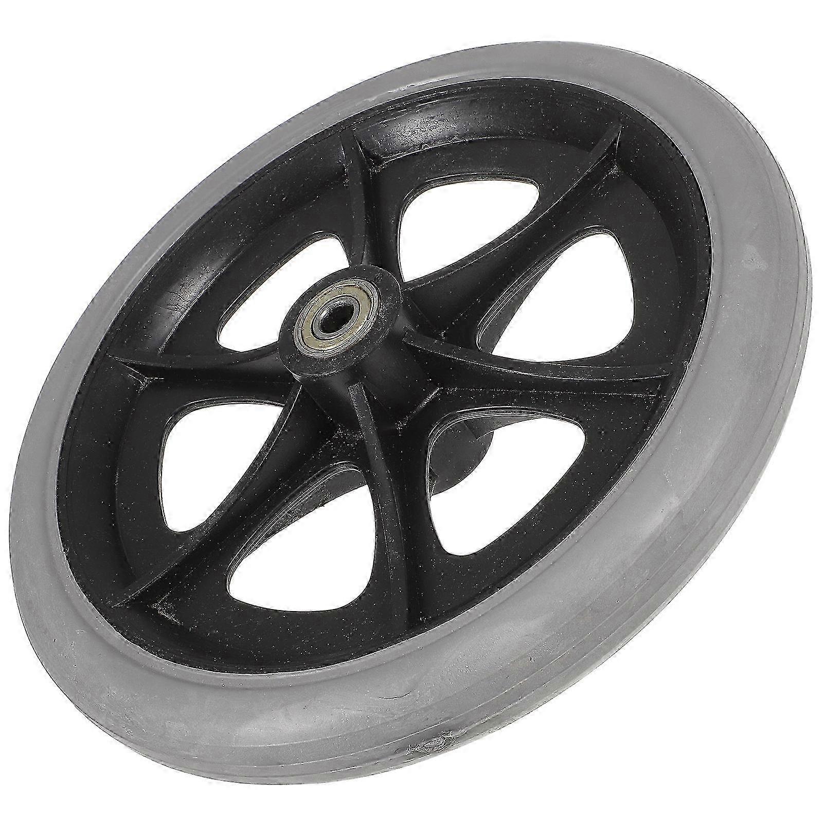 1pc 8-Inch Wheelchair Front Wheel Solid Tire Universal Wheel Accessory