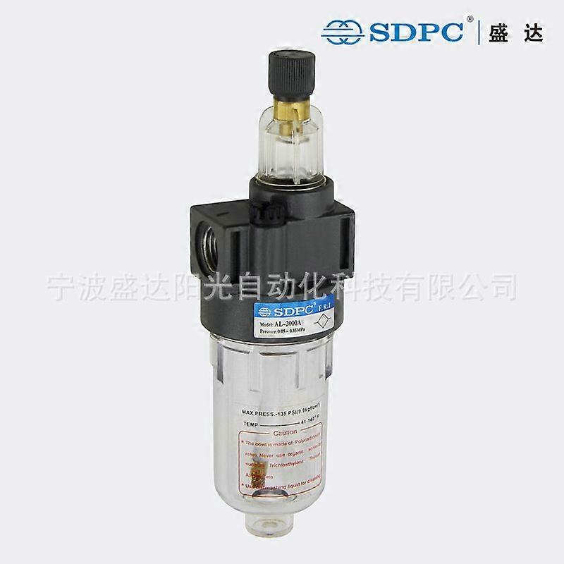 AL2000A Pneumatic Triple Unit Air Source Processor Air Filter Pressure Regulator SDPC Shengda Pneumatic AL2000A