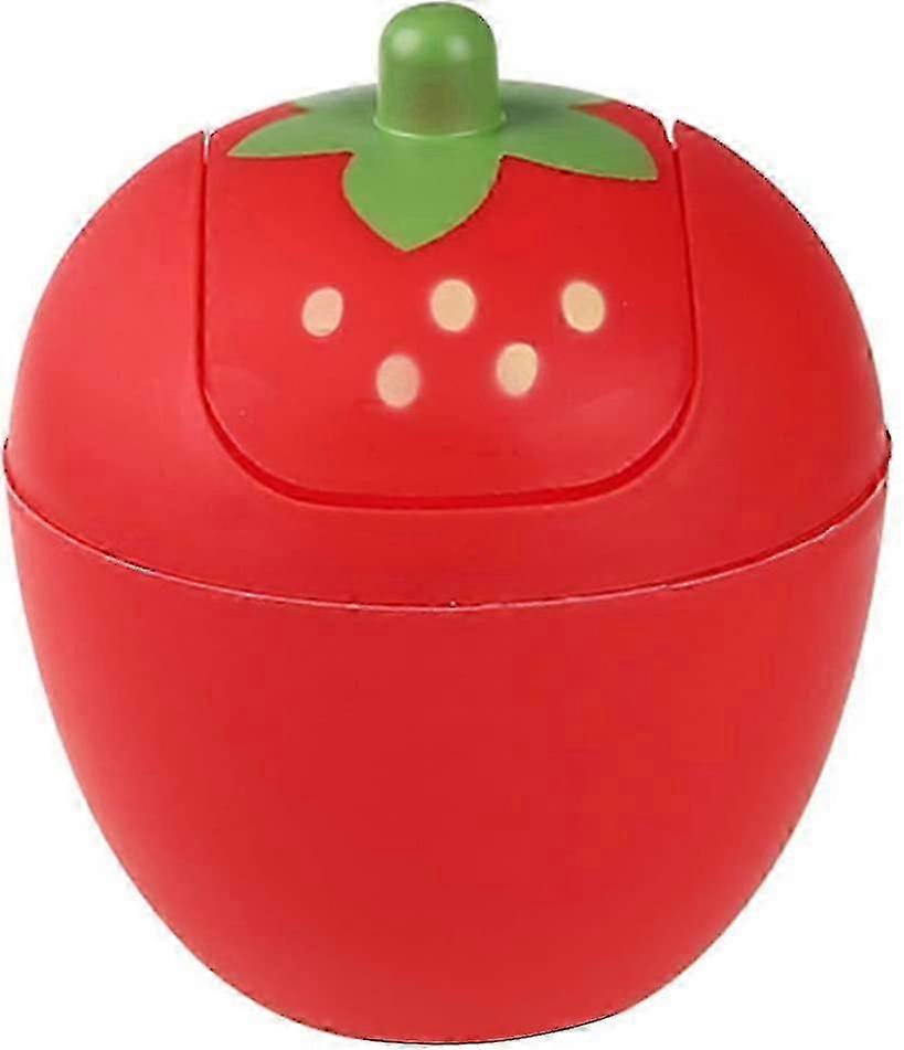 Pcs Cute Strawberry Desk Trash Can