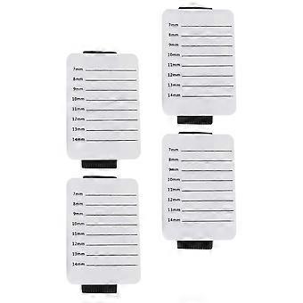 White Eyelash Extension Plate for Lash Extension with 12Pcs Pallet